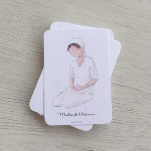 estampita virgen ideal para la parte trasera del móvil